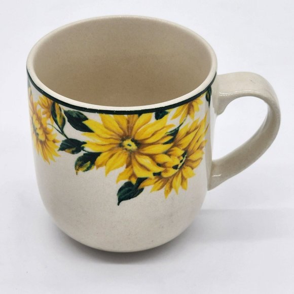 Thomson Pottery Sunflower Mugs Set of 2 - Picture 2 of 7